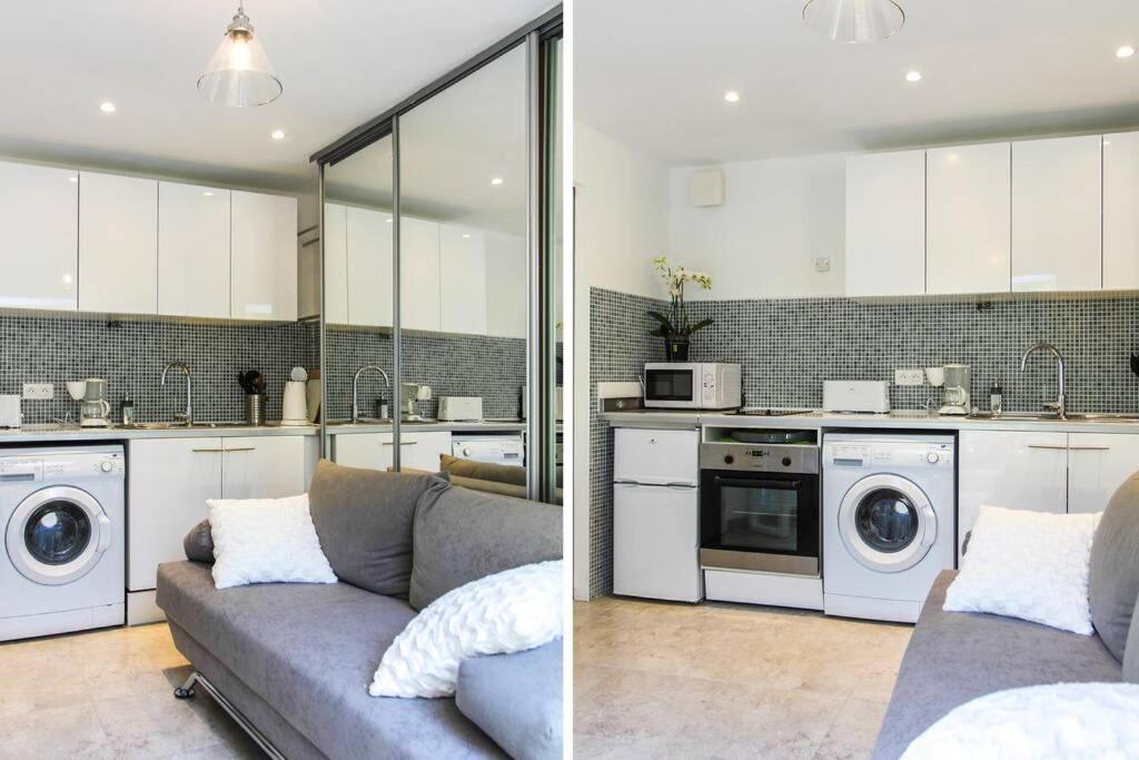 Appartement Lumineux Avec Terrasse Jardin Et Acces Piscine Villefranche-sur-Mer Dış mekan fotoğraf