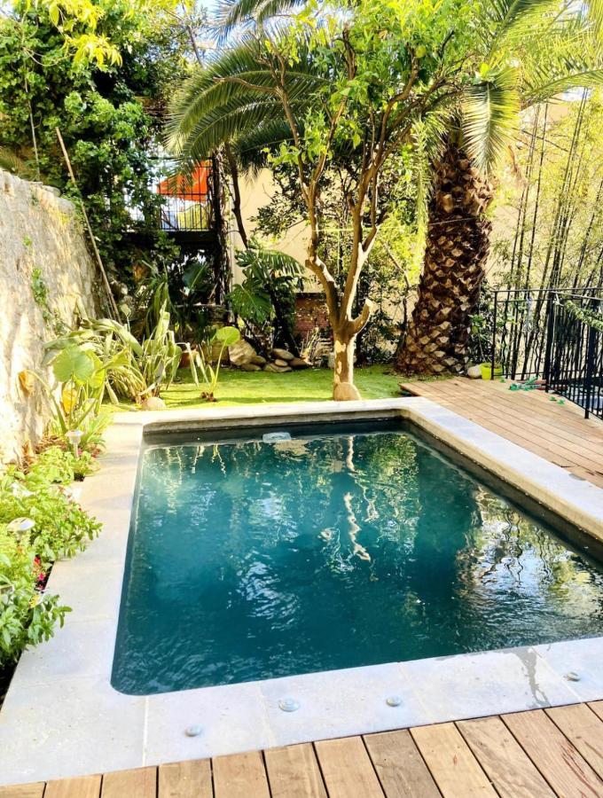 Appartement Lumineux Avec Terrasse Jardin Et Acces Piscine Villefranche-sur-Mer Dış mekan fotoğraf